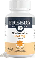 Freeda Niacinamida - Vitamina B3 250 mg - 500 Cápsulas