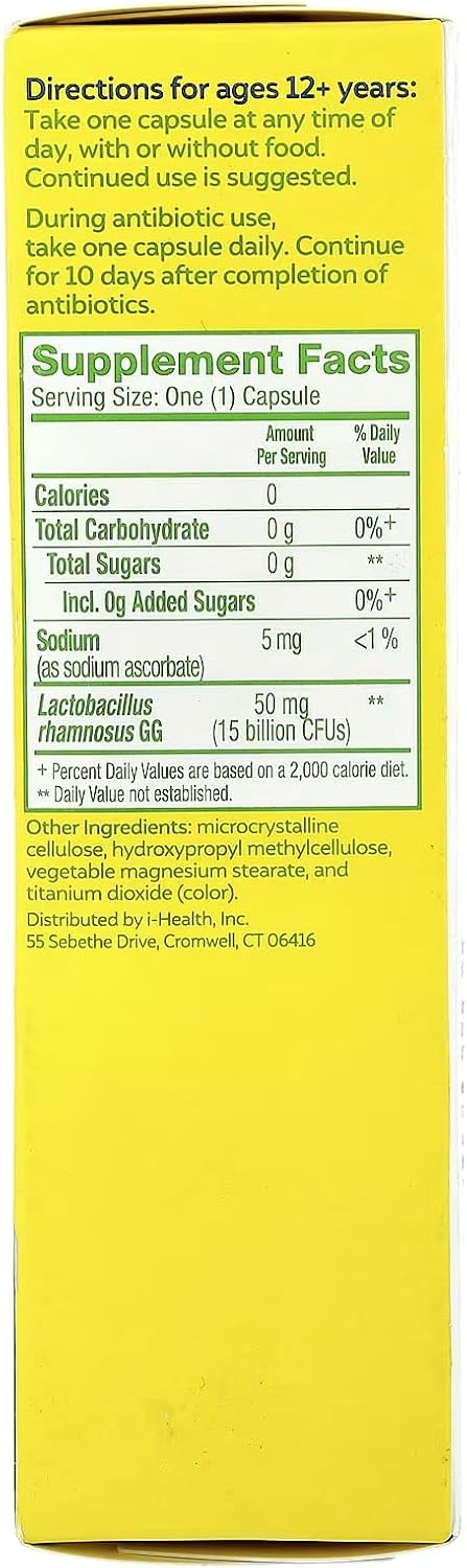 Culturelle Health & Wellness Immune, 30 Cápsulas (3 Pack)
