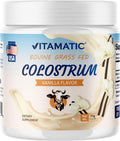 Vitamatic Calostro Bovino 30% IgG en Polvo - Sabor Vainilla - 72g (30 porciones)