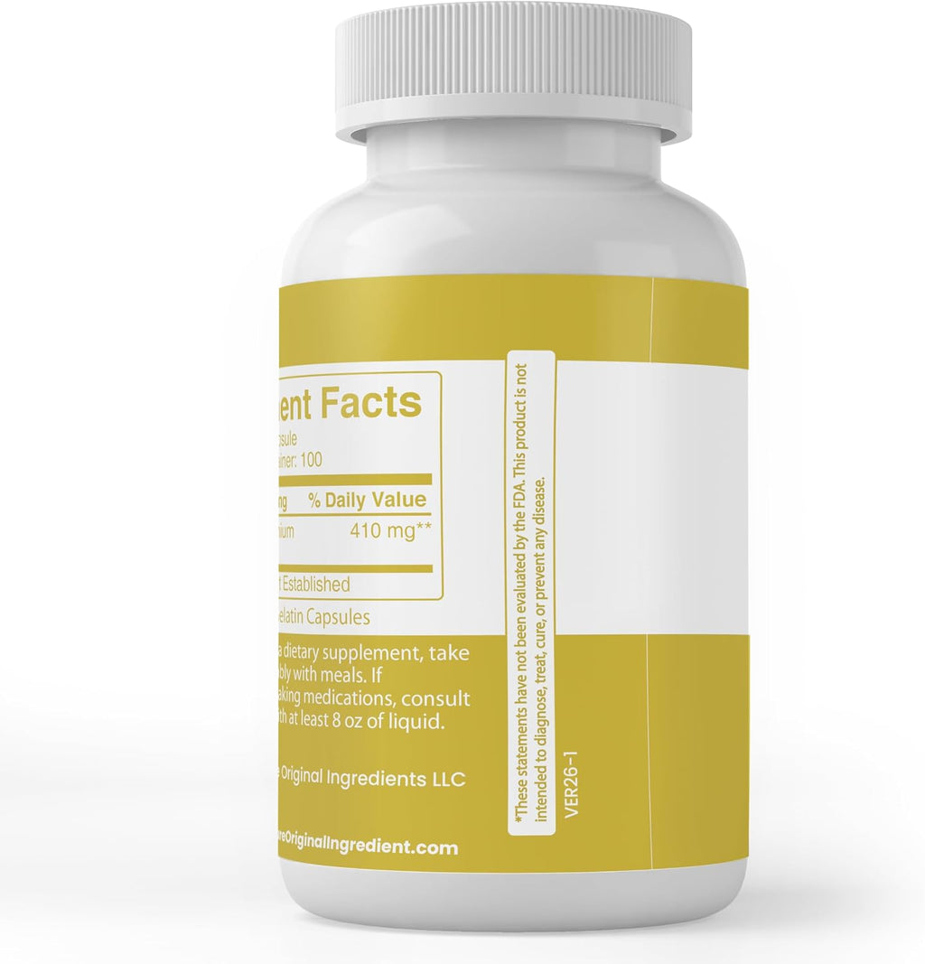 Pure Original Ingredients Extracto de Matricaria (100 Cápsulas) - Siempre Puro, Sin Aditivos ni Rellenos, Verificado en Laboratorio