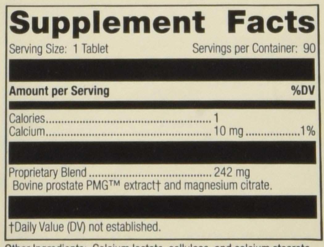 Standard Process - Próstata PMG, 90 Comprimidos
