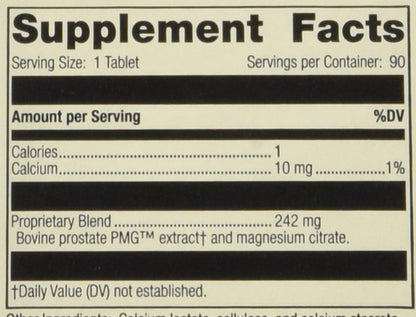 Standard Process - Prostate PMG, 90 Comprimidos – Image 2