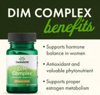 Swanson DIM Complex (Diindolilmetano) 100 mg, 30 Cápsulas
