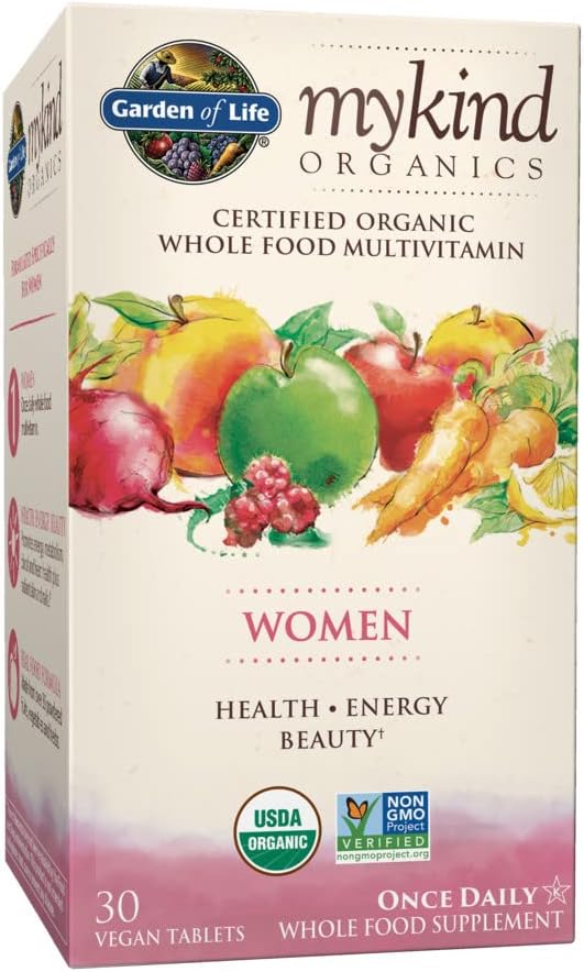 Garden of Life mykind Organics Women's Once Daily Multivitamin