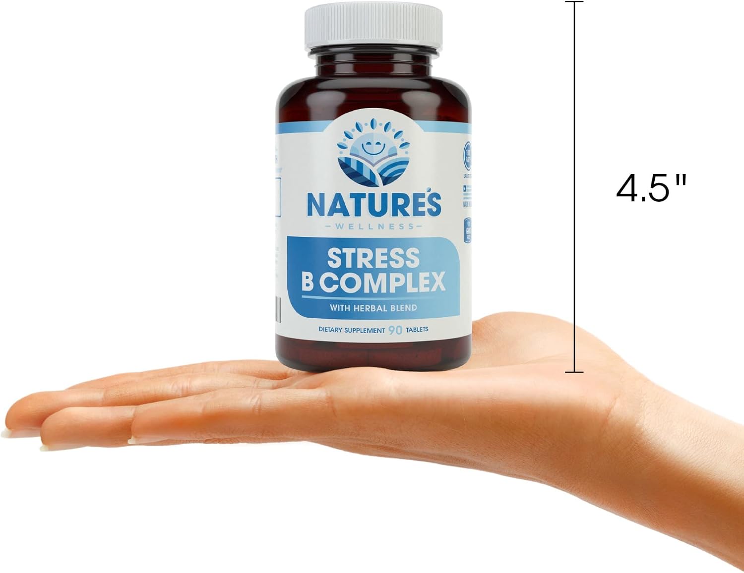 Nature's Wellness Complejo B para el Estrés y Estado de Ánimo