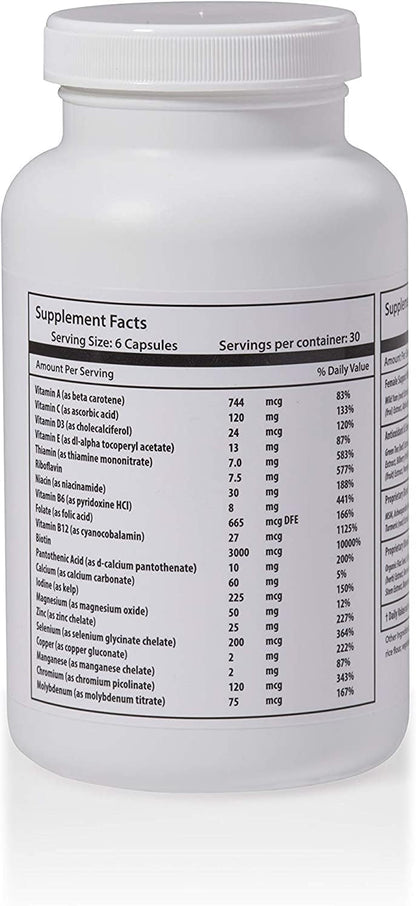 Multivitamínico Completo para Hombres y – Queratina: Proteína fibrosa que forma parte de la estructura capilar. Su – Image 6