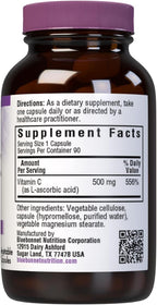 Bluebonnet Nutrition Vitamin C 500 mg, Vegetable Capsules, Ascorbic Acid