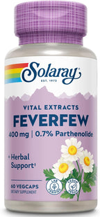 SOLARAY Extracto de Matricaria 400 mg | 60 Cápsulas Vegetales