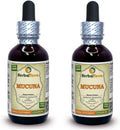 Mucuna (Mucuna Pruriens) Tintura, Extracto Líquido de Semillas Secas, 2x60 ml