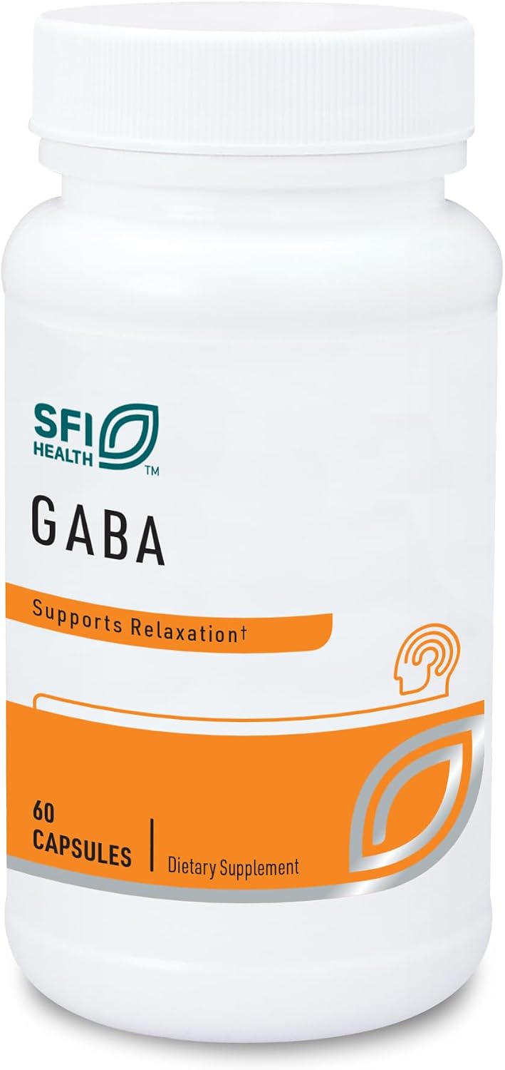 Klaire Labs SFI Health GABA 420 mg - 60 Cápsulas