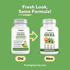 Vitapia Extracto de Okra 10:1 - 120 Cápsulas Veganas - Salud Cardíaca y Digestión