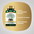 Piping Rock Wormwood & Black Walnut Capsules | 120 Capsules