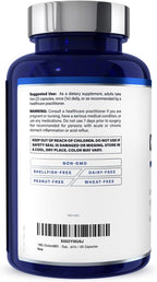 1MD Nutrition CholestMD con Extracto de Hoja de Olivo, Bergavit, Niacina, Ajo - 120 Cápsulas (2 Envases)
