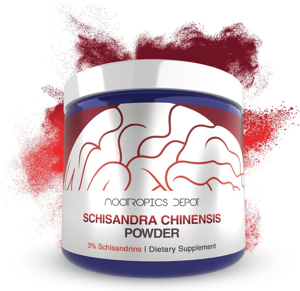Schisandra Chinensis en Polvo - 60g con Mínimo 3% de Esquizandrinas