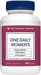 The Vitamin Shoppe Multivitamínico para Mujer One Daily 180 Comprimidos