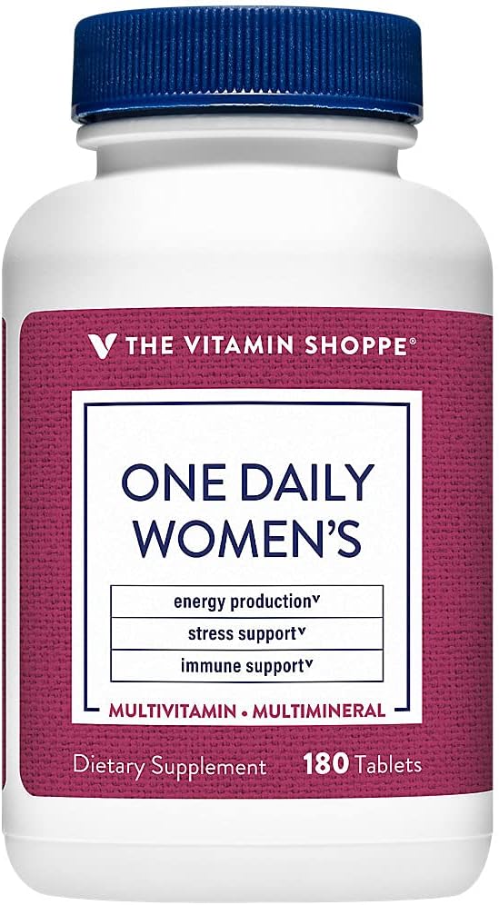 The Vitamin Shoppe Multivitamínico para Mujer One Daily 180 Comprimidos