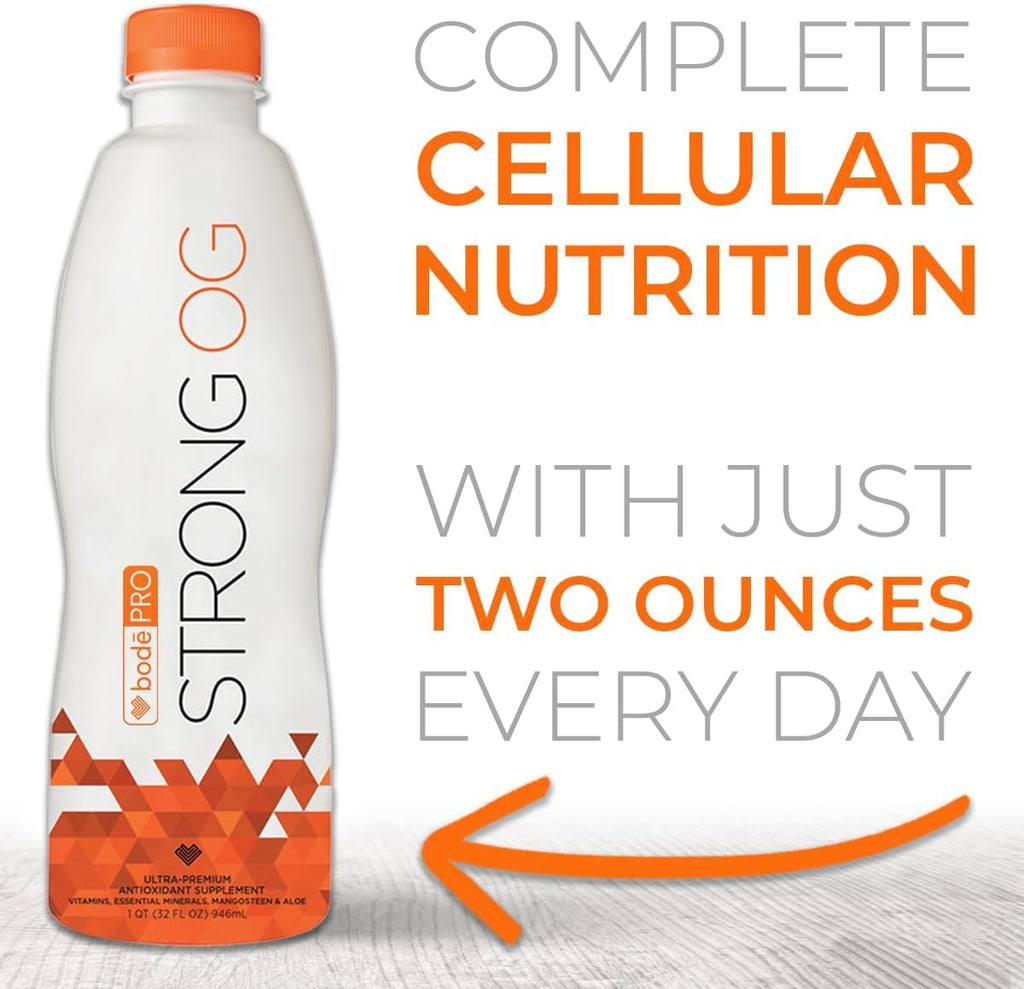 BodePRO Strong OG Antioxidante Líquido con Vitaminas y Minerales - 946 ml
