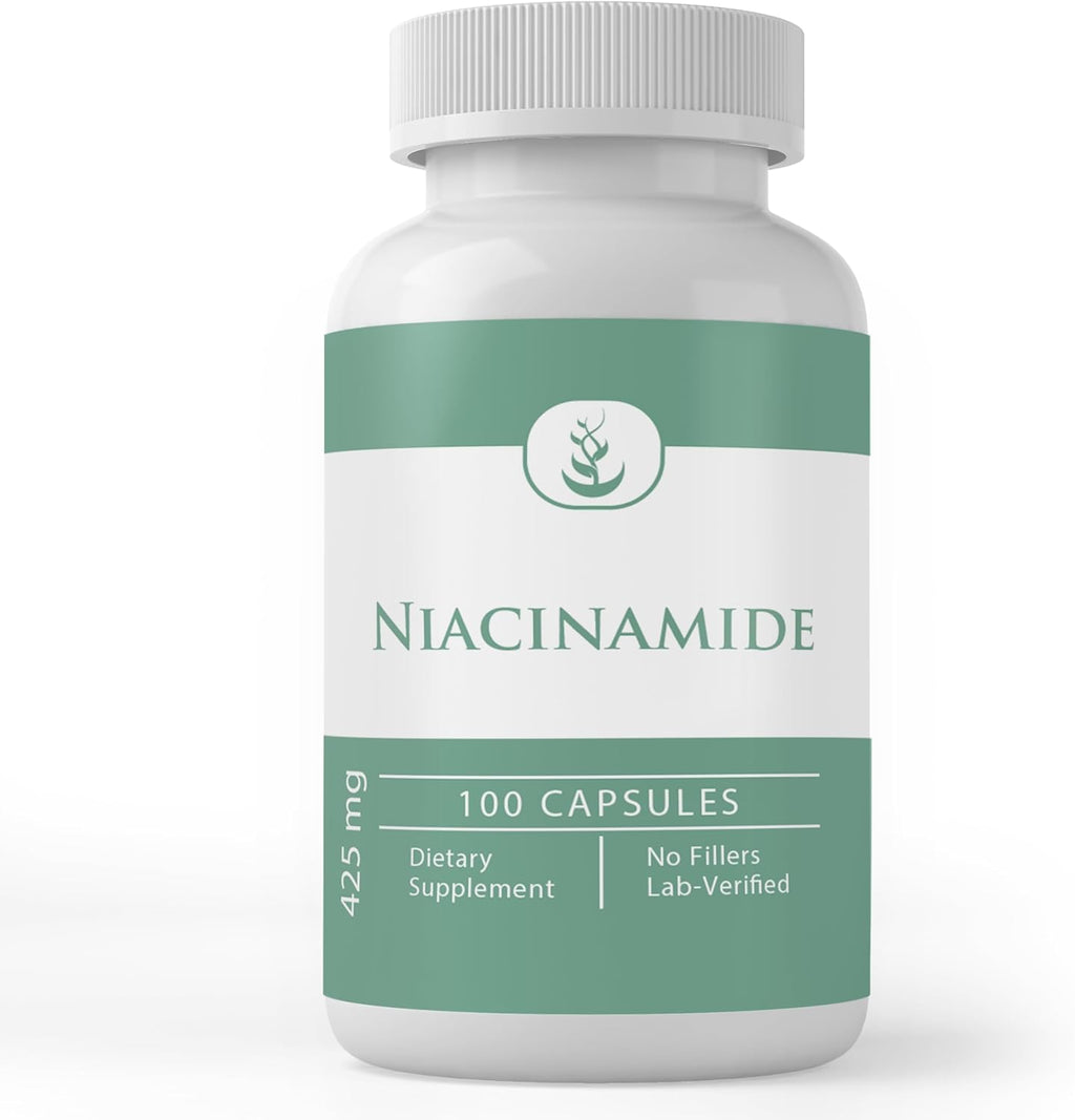 Pure Original Ingredients Niacinamida (Vitamina B3) - Pura, Sin Aditivos, Verificada en Laboratorio
