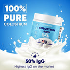 Vitamatic Calostro Bovino en Polvo - 50% IgG - 120g (60 dosis)
