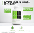 DAVINCI Labs Aller-DMG Masticable - Apoyo Inmunitario y Respiratorio - Sabor a Naranja Cremosa - 120 Comprimidos Vegetarianos (60 Dosis)