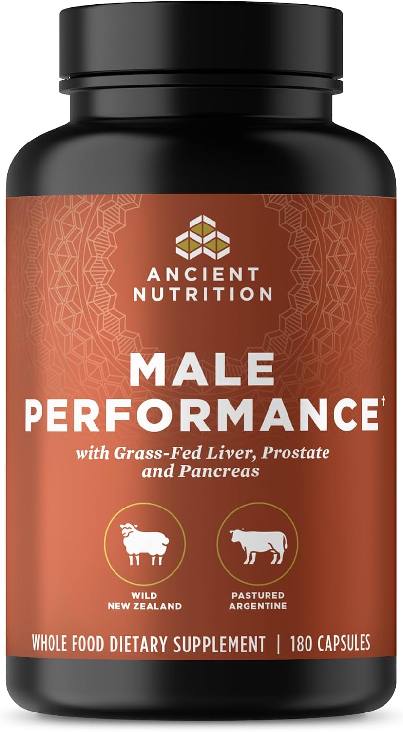 Ancient Nutrition Organ Supplements, Complejo de Órganos Grass-Fed y Silvestre, 30 Cápsulas