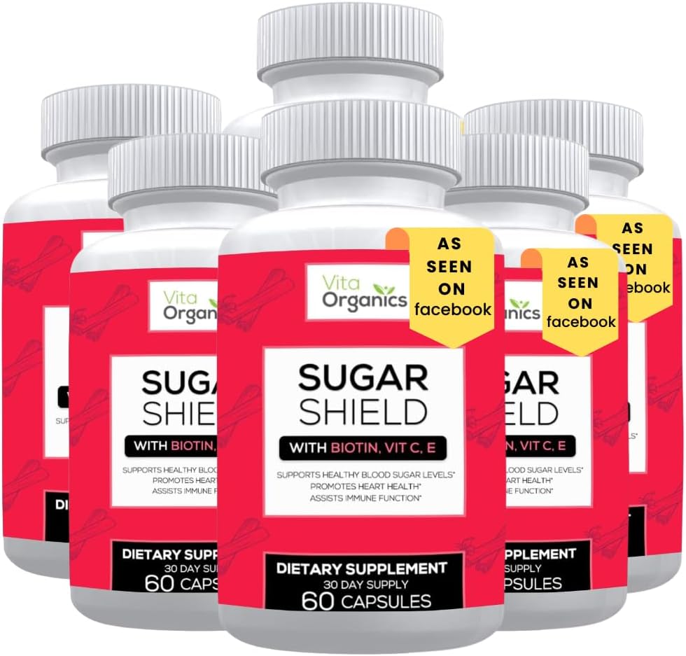 Sugar Shield - Suplemento Avanzado para el Metabolismo - 360 Cápsulas Vegetales