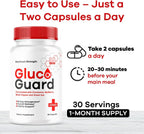 GlucoGuard Cápsulas – Complemento Nutricional, 30 Cápsulas
