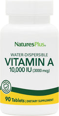 NaturesPlus Vitamina A 10.000 UI – 90 Comprimidos Hidrodispersables