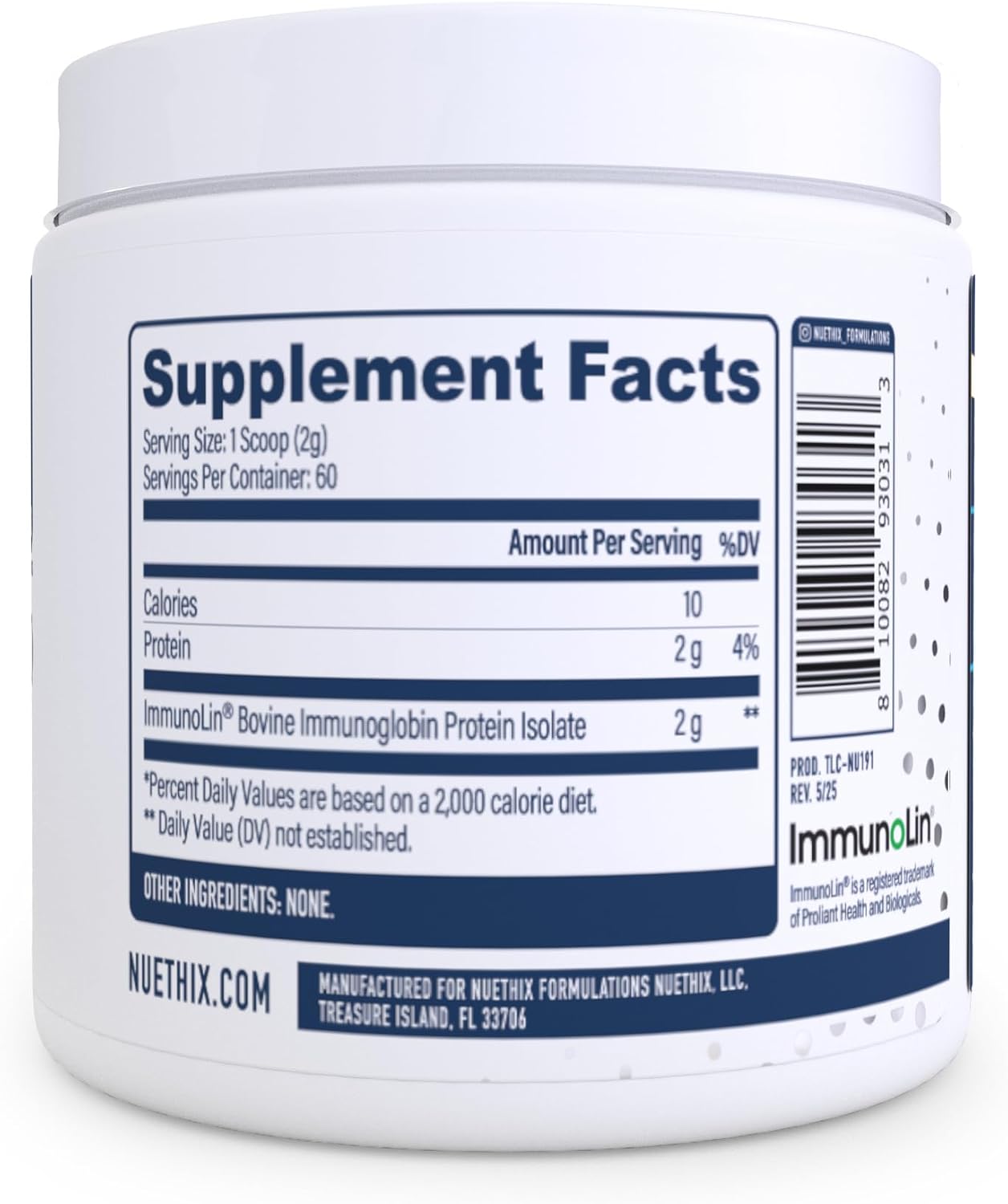 NuEthix Formulations Bloat Eaze Pro – Soporte para la función de barrera intestinal, 30 porciones