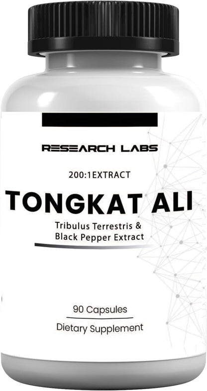 Research Labs Longjack Tongkat Ali 2 Pack Cápsulas Extracto Concentrado – Image 10