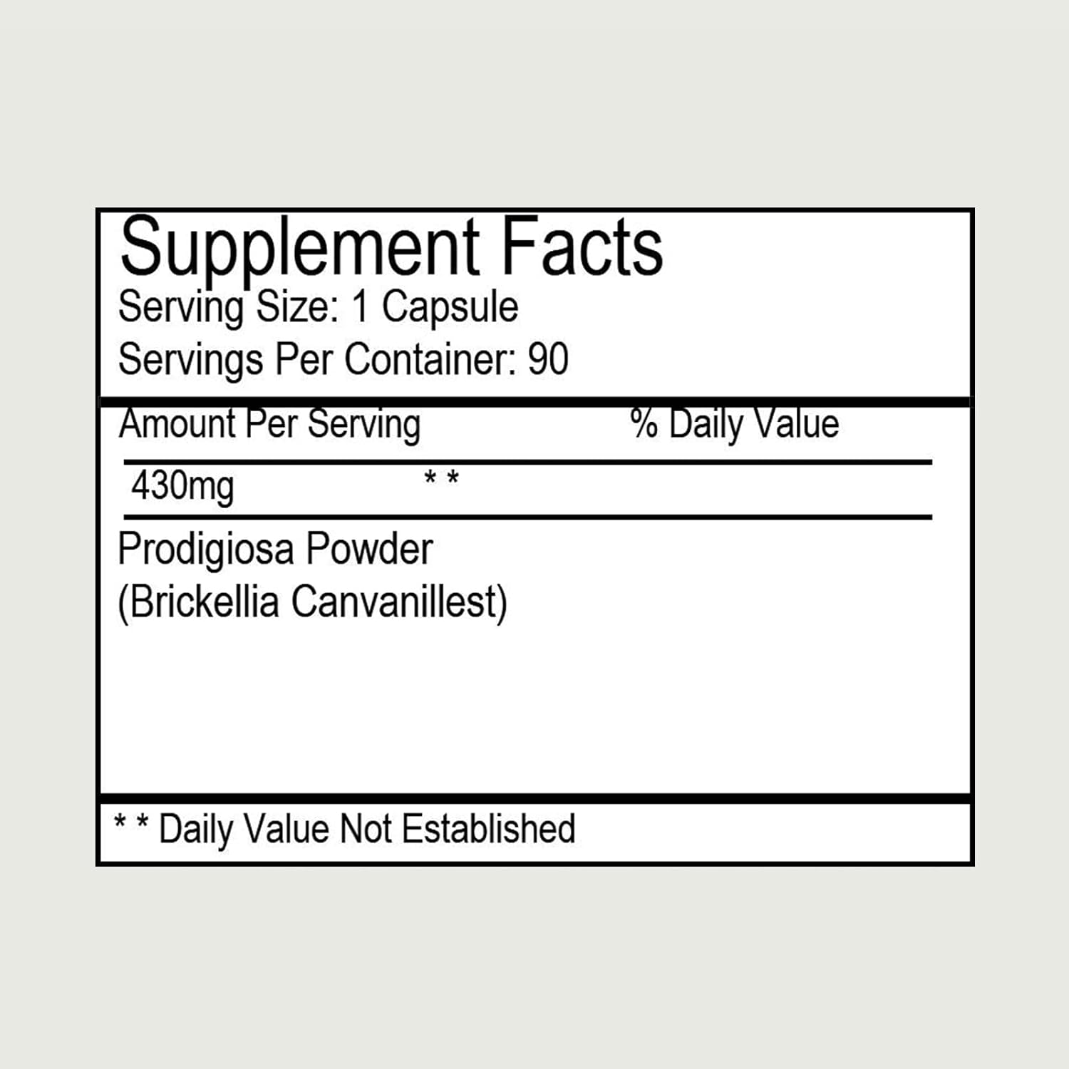 Herb Emporium Prodigiosa, Cápsulas Vegetales Orgánicas, 90 unidades, 430mg