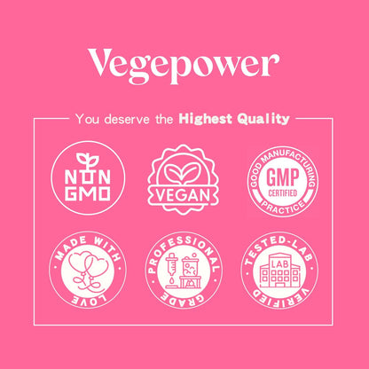 VEGEPOWER Gominolas de Biotina 10000mcg – La biotina contribuye al mantenimiento del cabello en condiciones – Image 8