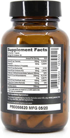 DR. NIGMA B Famous Complejo B de Alta Potencia con L-5-MTHF para el Sistema Nervioso y la Salud Digestiva - 60 Cápsulas
