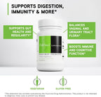 DAVINCI Labs - Daily Best Probiotic - Complemento alimenticio - Vegano - Sin gluten - 60 cápsulas