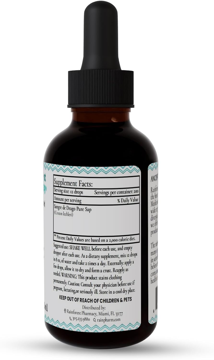 Sangre de Drago (Dragon's Blood) Líquido 100% Puro 118 ml (4 oz)