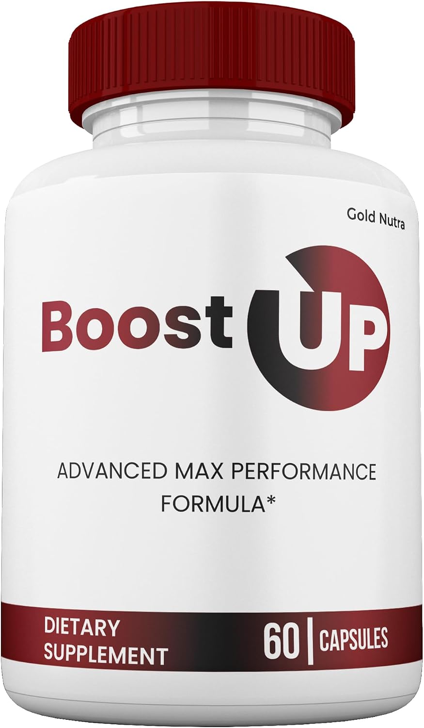 Gold Nutra Boost Up Capsules, Boost Up Pills, All Natural Supplement, BoostUp Maximum Strength Pastillas 60 Capsules per Bottle (2 Pack)