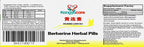 Berberine Herbal Pills - Huang Lian Su (Berberina) - Extracto de Berberina - 200 Cápsulas (2 Botellas)
