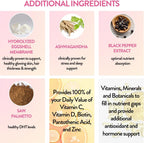 Suplemento para Piel, Cabello y Uñas - Revive Essential Oils - Con Biotina Patentada y Ashwagandha