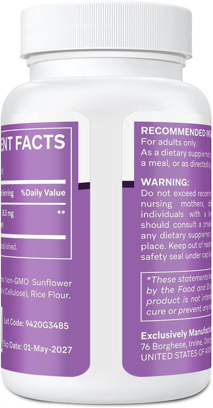 Suplemento de Azafrán Liposomal 88,5 mg, Máxima Absorción, Extracto Puro de Azafrán para el Estado de Ánimo, Energía, Visión – Image 4