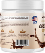 Polvo de Calostro Bovino Vitamatic - Suplemento para la Salud Intestinal, Inmunidad y Recuperación - 81 Gramos - 30 Dosis (Sabor Chocolate)