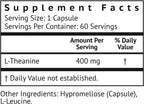 VitaMonk L-Teanina 400mg - 60 Cápsulas