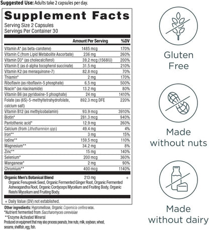 Ancient Nutrition Multivitamínico para – Energía y vitalidad: Las vitaminas del grupo B (presentes en la mezcla – Image 3