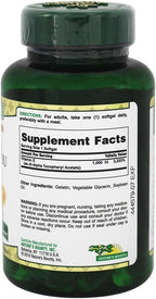 Nature's Bounty Vitamina E 1000 UI Cápsulas Blandas - 60 Cápsulas (Paquete de 2)