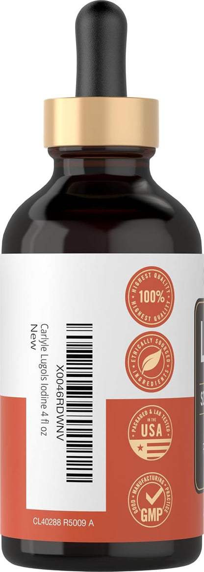 Carlyle Lugols Iodine 2% | Solución de Yodo – El funcionamiento normal del sistema nervioso. – Image 3