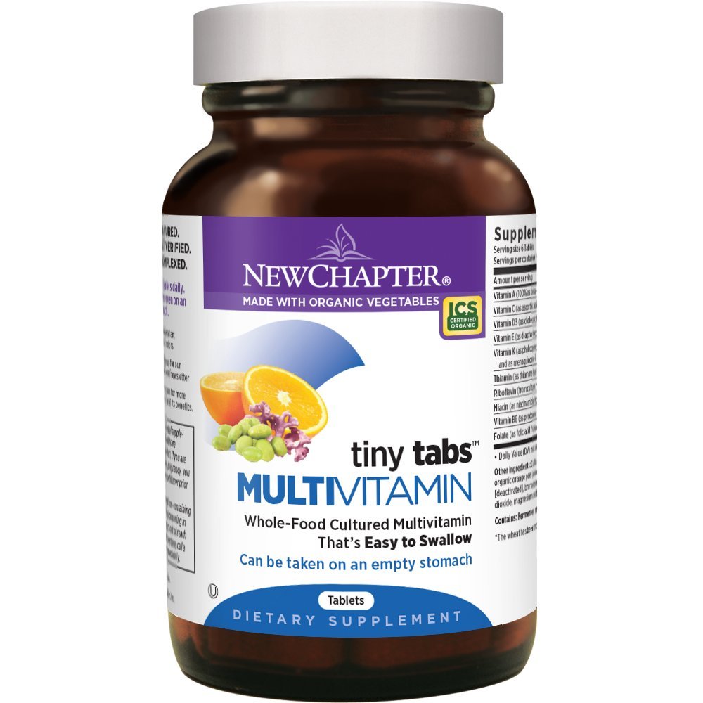New Chapter Tiny Tabs Multivitamínico, 192 Comprimidos