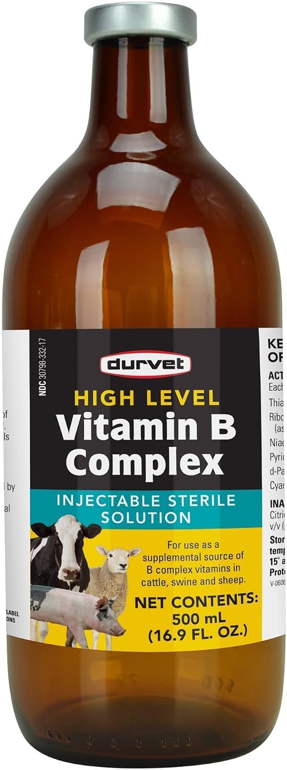 Durvet Complejo B de Alta Potencia 500 ml