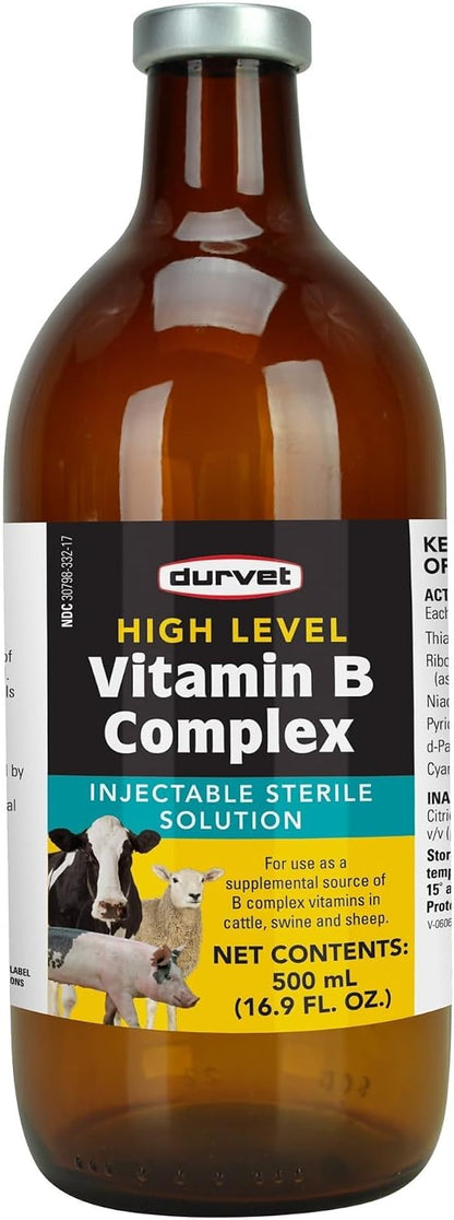 Durvet Complejo B de Alta Potencia 500 ml – Image 2
