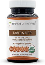 Secrets of the Tribe Lavanda Orgánica 60 Cápsulas