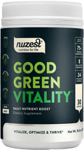 Nuzest Good Green Vitality – Polvo de Verduras, Vitaminas, Minerales y Superalimentos – Suplemento Multivitamínico Vegano (300g)