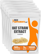 Polvo de Extracto de Paja de Avena – Avena Sativa, 500mg por Porción, 250g